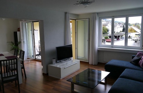 Staad Apartamento | Helles Appartement in Seenähe