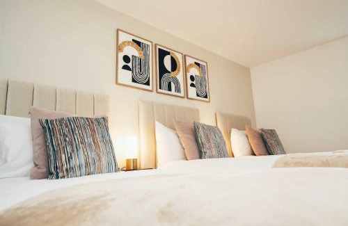 Barrow-on-Trent Apartamento | Hen & Chickens Luxury Apartments, Free Parking, By DerBnB