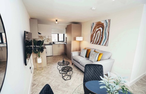 Barrow-on-Trent Apartamento | Hen & Chickens Luxury Apt Free Parking | By DerBnB