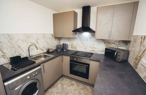 Barrow-on-Trent Apartamento | Hen & Chickens Luxury Apt Free Parking | By DerBnB