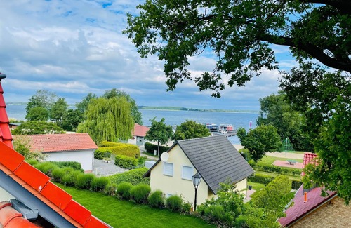 Muritz Apartamento | Herberge Seensucht Fewo Jabelscher See OG with lake view
