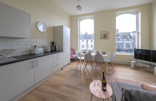 Hereford Apartamento | HEREFORD CITY CENTRE – Apartment 1: Modern 2-Bed in City Centre, Sleeps 6