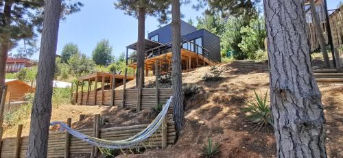 Vichuquen Casa | Hermosa cabaña con vista al lago Vichuquén