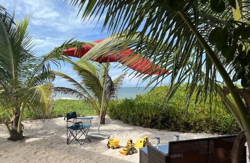 Telchac Puerto Casa | Hermosa casa en playa espectacular, duermen 6