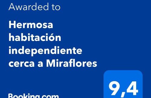 Magdalena del Mar Casa | Hermosa habitación independiente cerca a Miraflores