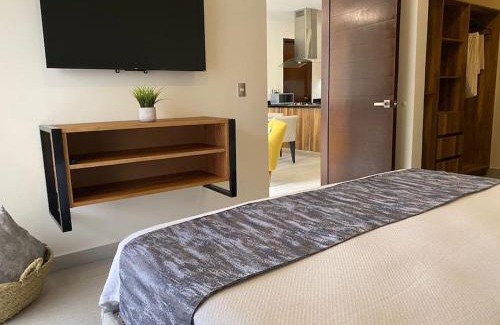 Cancún Apartamento | Hermoso Departamento 2 Recamaras con Alberca en el Roof