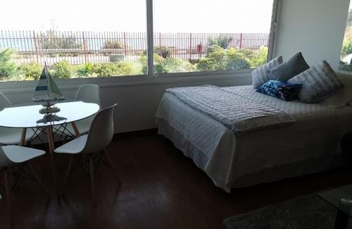 Concon Apartamento | Hermoso Depto, 1Linea Roca Mar Sector Costa Brava