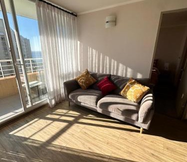 Placeres Apartamento | Hermoso Depto estilo mariposa con vista al mar
