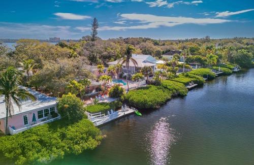 Siesta Key Casa | Heron Lagoon, dock, pool, the Poolside Complex at Siesta Key Bungalows