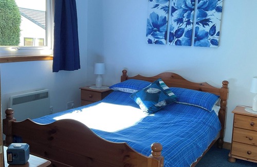 Dumfries Cabina | Heron Lodge, borde del bosque Mabie con impresionantes vistas de los alrededores Wifi 4G