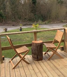 Caerwys Complejo | Herons Lake Retreat Hot Tub Lodges