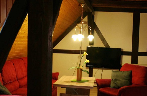 Harztor Apartamento | "Herzberg" - Pensión apartamento Tröbs en la gema del sur de Harz