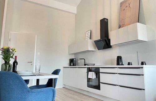 Suderneuland I Apartamento | Herzlich Willkommen in der Exklusiven Ferienwohnung Deichmühle Zentral in Norden