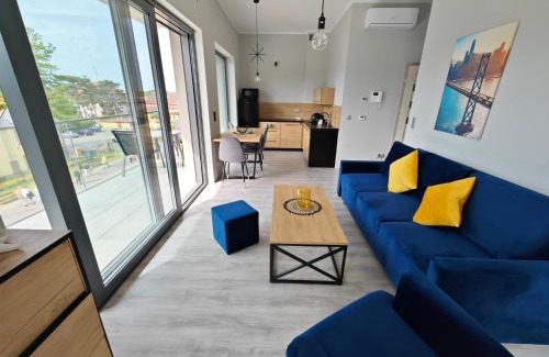 Mrzezyno Apartamento | Hevenia apartament 16 przy plaży , taras widokowy, podziemny parking