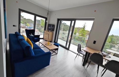 Mrzezyno Apartamento | Hevenia apartament 16 przy plaży , taras widokowy, podziemny parking