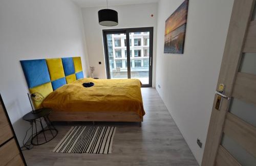 Mrzezyno Apartamento | Hevenia apartament 16 przy plaży , taras widokowy, podziemny parking