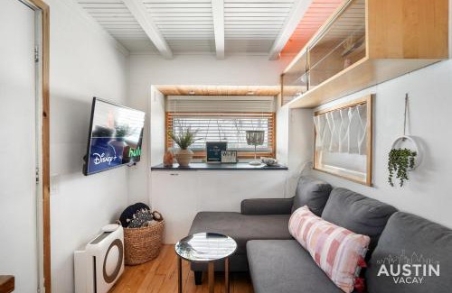 Blackshear-Prospect Hill Apartamento | HGTV Featured Tiny Home w Hot Tub Near East 6th St