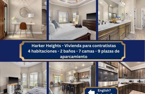 Killeen Casa | HH 7BD Home Family Group Friendly Parking for 9 - Professionally Managed By Stay Albatross