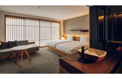 Karasuma Hotel | Hibaburo Deluxe Western room VS | Standard Rel / Kyoto Kyōto