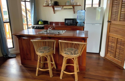 Hopkins Apartamento | Hibiscus Cabana - A cozy studio with AC and WiFi in welcoming Hopkins Village