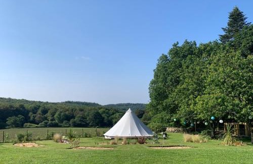 Berne Otro | Hidden gem! boho glamping tent with pool and hot tub