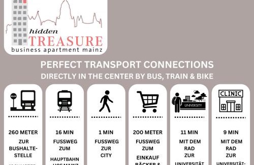 Mainz Apartamento | Hidden Treasure Apartment Mainz - Old Town, Business & Wine Stay