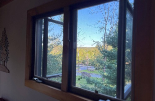 Lake Ariel Cabina | Hideout,2 King Beds,3 bunk beds,Linens,walk to Ski Hill, Beach and Pool! Creek!