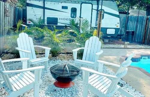 Gulfport Otro | Hideout by the Sea with saltwater pool + dog friendly yard