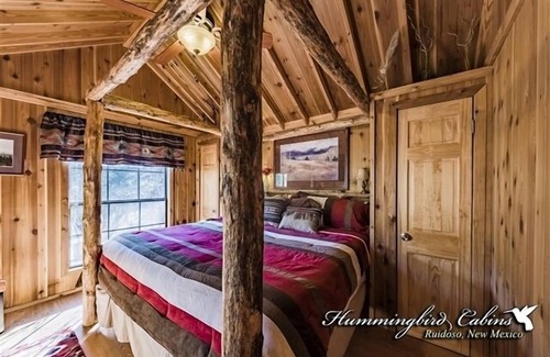 Ruidoso Cabina | Hideout Cabin: 'Perfect couples Hideout' With hot tub.
