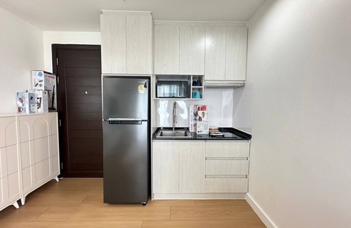 Makkasan Apartamento | High Floor 1-bedroom apartment with AC, WiFi, fitness room in Thonglor, Bangkok