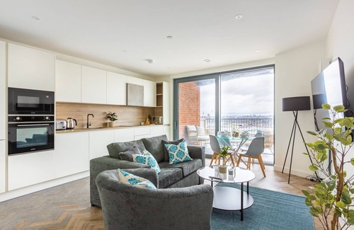 Canning Town North Apartamento | High Floor Flat City and River View