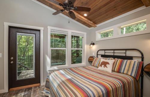 Robbinsville Casa | High Hollow Cottage Modern Tiny Home with Hot Tub