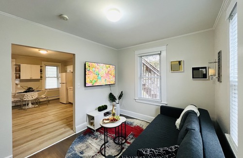 Stamford Apartamento | ❤️High-Line Harbor Pad 2 BDTrain🚊Harbor Point Access 40 Minutes to NYC
