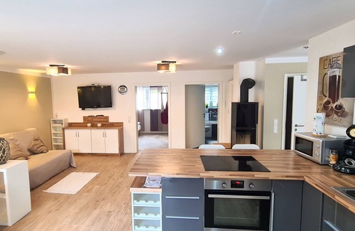 Heroldstatt Apartamento | High-quality vacation apartment with beautiful terrace and infrared sauna