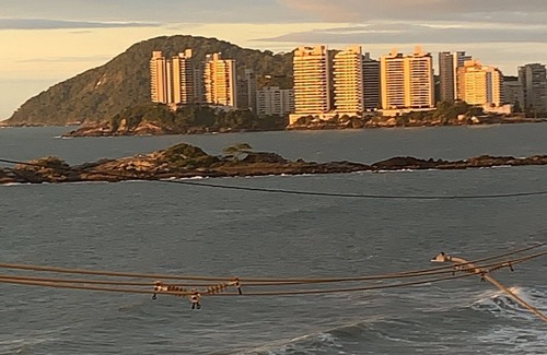 Morro do Maluf Apartamento | High standard apartment, 4 bedrooms, sea front Guarujá