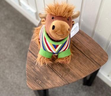Kilmun Chalet De Esquí | Highland Coo Lodge