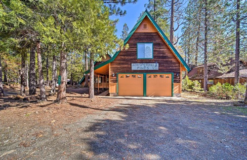 Trinity Center Cabaña | Hike & Fish, < 1 Mi to Trinity Lake: Rustic Cabin!