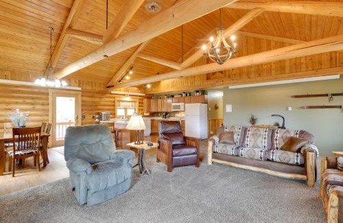 Hill City Casa | Hill City Log Cabin Along Newton Creek!