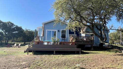 Oatmeal Casa | Hill Country Highland's Bluebonnet Cottage