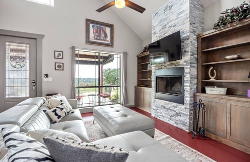 Johnson City Casa | Hill Country Pedernales River Retreat- 5 Acres in Johnson City!