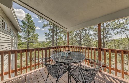Ruidoso Casa | Hillside Haven with Deck Less Than 2 Miles to Dwtn Ruidoso!