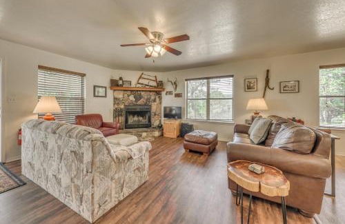 Ruidoso Casa | Hillside Haven with Deck Less Than 2 Miles to Dwtn Ruidoso!