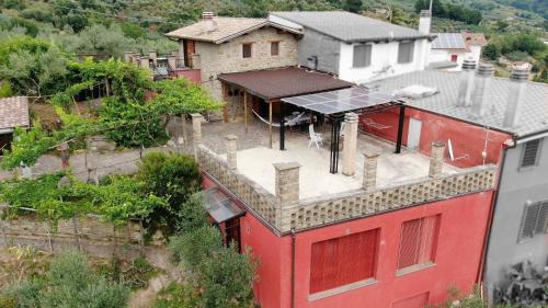 Olevano Romano Casa | Hillside home with fantastic view - 7 beds - only 1h from Rome