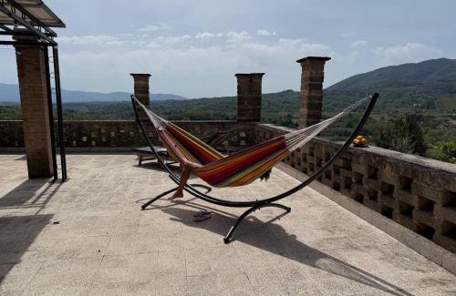 Olevano Romano Casa | Hillside home with fantastic view - 7 beds - only 1h from Rome