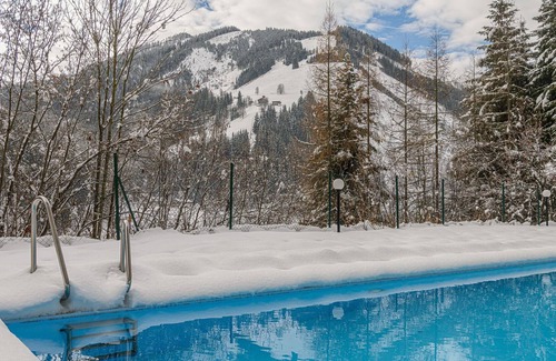 Viehhofen Apartamento | Departamento en la cima de una colina en Viehhofen con bañera de hidromasaje