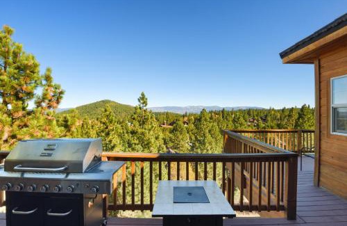 Truckee Casa | Hilltop Hideaway w Game Room & Forest Views