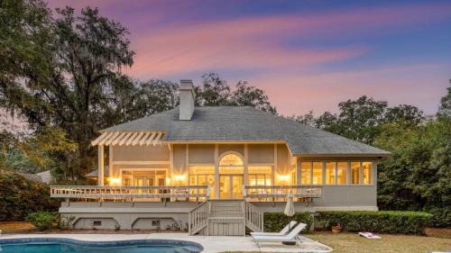 Baynard Oaks Casa | Hilton Ivory 15th Hole of Harbourtown Golf Course Private Pool Hot Tub