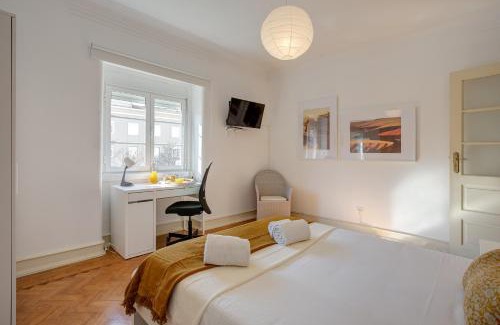 Sao Joao de Deus Apartamento | Hip and Spacious TM Flat in Areeiro