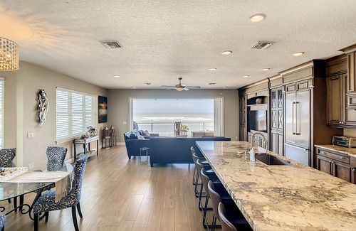 New Smyrna Beach Casa | Hip Nautic ~ Luxury Beachfront Beach Home with Pool - Car Free Beach - 4071H
