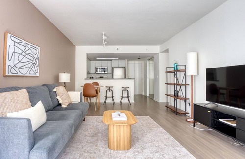 South Beach Apartamento | Hip South Beach 1BR w/ Pool, Gym & Lounge, nr Dining, by Blueground